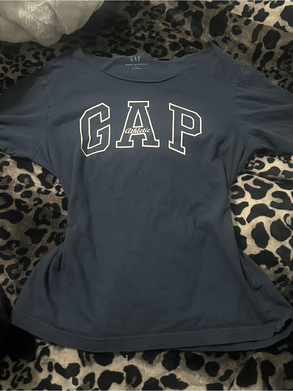 GAP Navy Classic Logo Tee